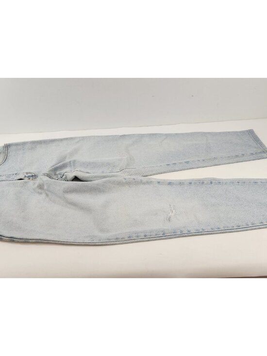 Vintage Buffalo Jeans 100% Cotton Light Wash 90s Distressed Denim Size 27 - Picture 15 of 15